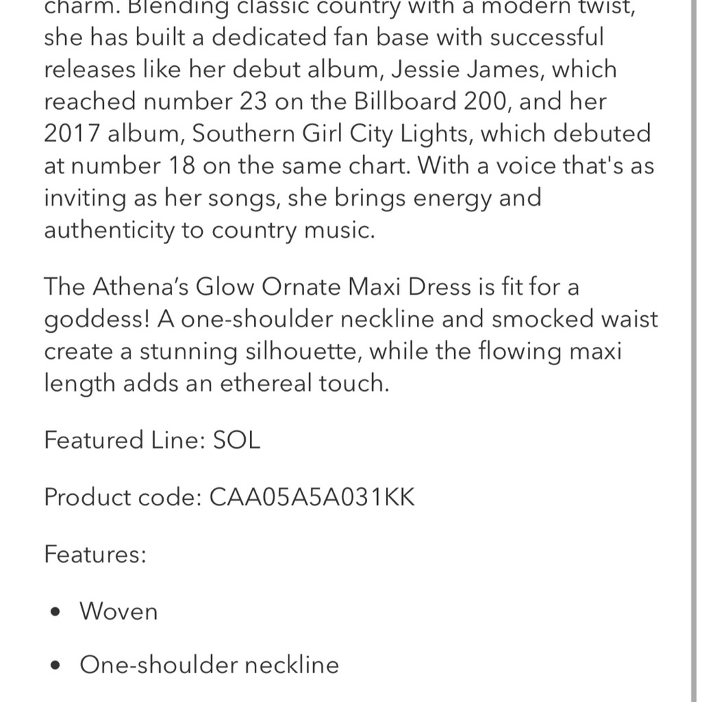 Floral One-Shoulder Dress in Orange - Picture 10 of 11